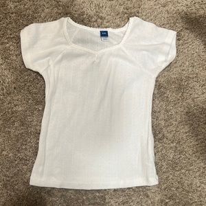 New Girls White T